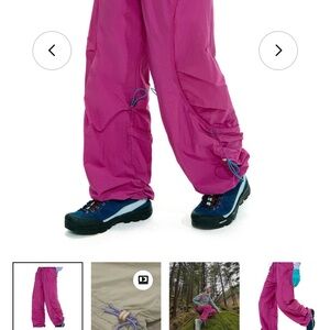 Bright Magenta Outdoor Shell Pants